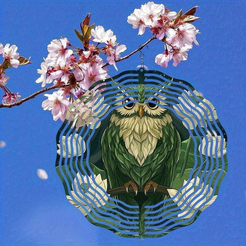 10 Inch Hanging Wind Spinner with 360 Degree Hook for Balcony Garden Decor Spring Summer Outdoor Decoration