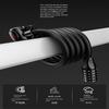 combination lock, thick steel cable lock mountain bike password key double open lock outdoor riding anti-theft lock