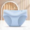 Plus Size Ladies Fashion New Cute Student Breathable Mid Waist Briefs