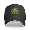 Personalized Masonic Freemason Baseball Cap Sports Women Unisexs Adjustable Mason Freemasonry Dad Hat Summer