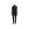 Emporio Armani EA7 FW24 Logo Letter Zipper Pocket Hooded Long Sleeve Sweatshirt Men Sweatshirt Black 6DPM34-PJVTZ-1200