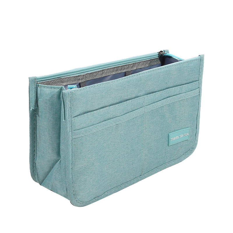 Fashion Travel Tote Bag Shaper Insert with Handles Large Capacity Purse Organizer Liner Bag Multifunctional Cosmetic Bag
