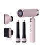 VODANA Glare Styler Klappbarer Tragbarer Haarstyler - Puderrosa/Cremebeige (17001-01)