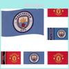 High-quality Manchester United Flag 90x150cm Ideal For Sports Enthusiasts