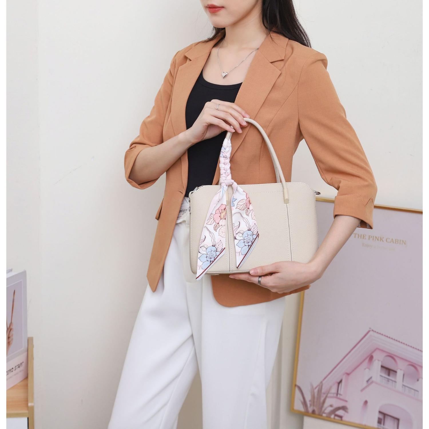 

Женская сумка через плечо из коровьей кожи, большая вместимость, женская модная простая сумка для покупок, практичная и вместительная сумка из мягкой кожи белый