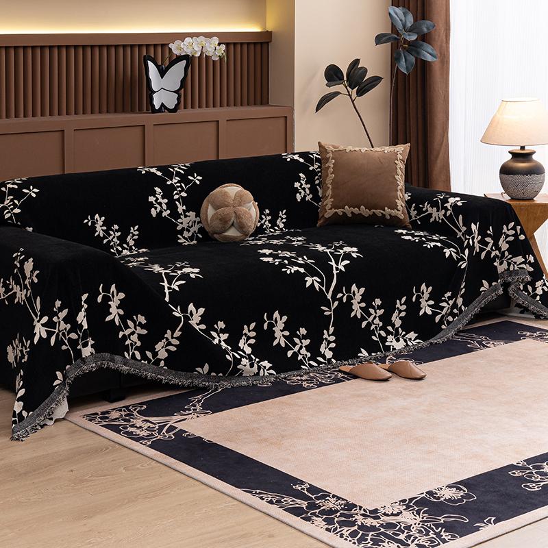 Couch Cover Malus Spectabilis Slipcover Living Room Furniture Protector Sofa Cover Towel For Decorate Sofa Sitting Cushion Blank