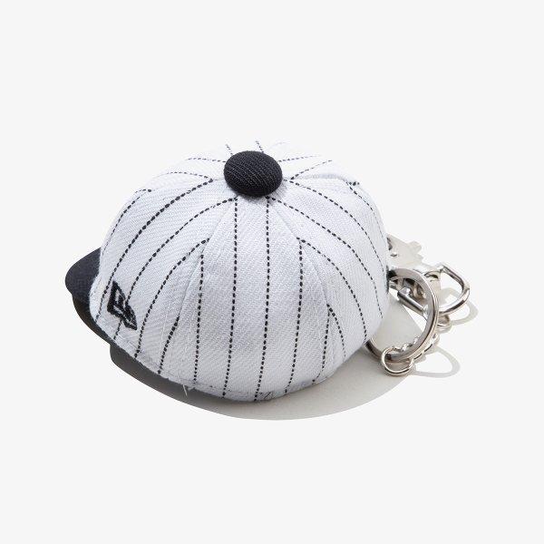 New Era New York Yankees Cap Key Holder White Stripe 15122090