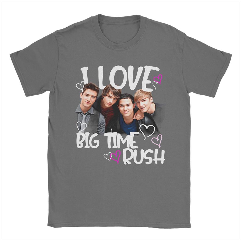 Big Time Rush Tour 2025 Nyinkomna T-shirts för Män Kvinnor Bomull T-shirt Kläder