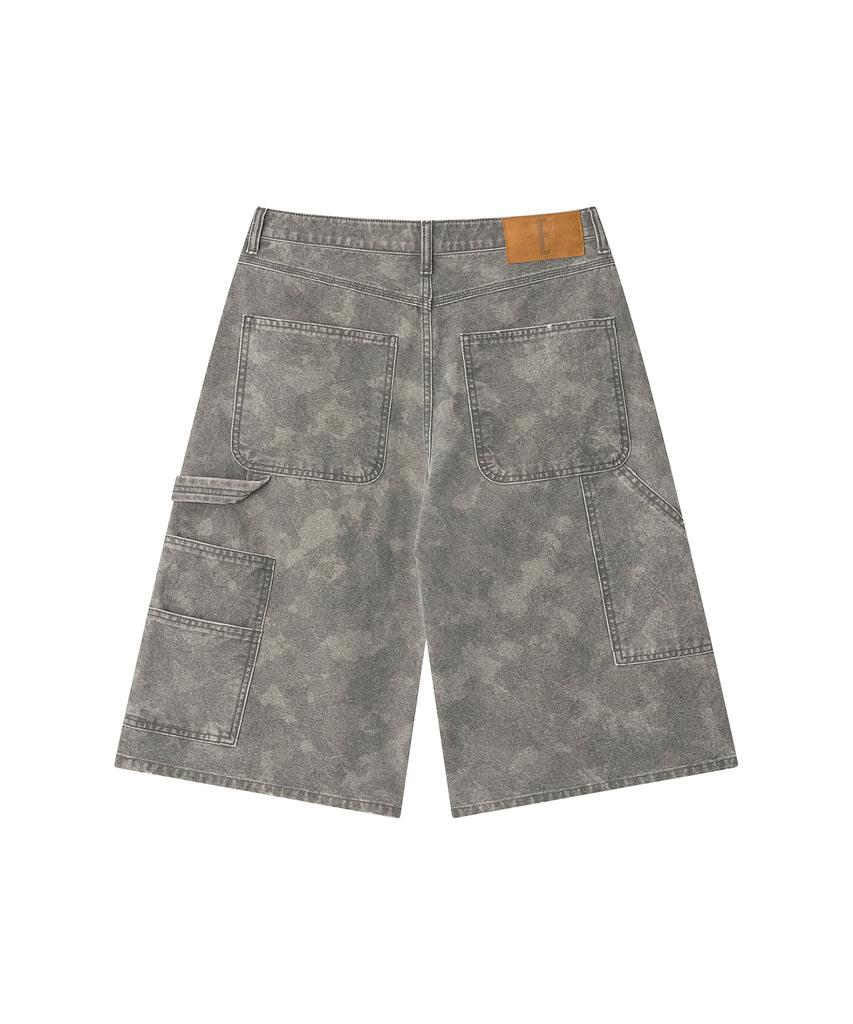 Iuteu Vintage Camo Burmuda Pants / Khaki