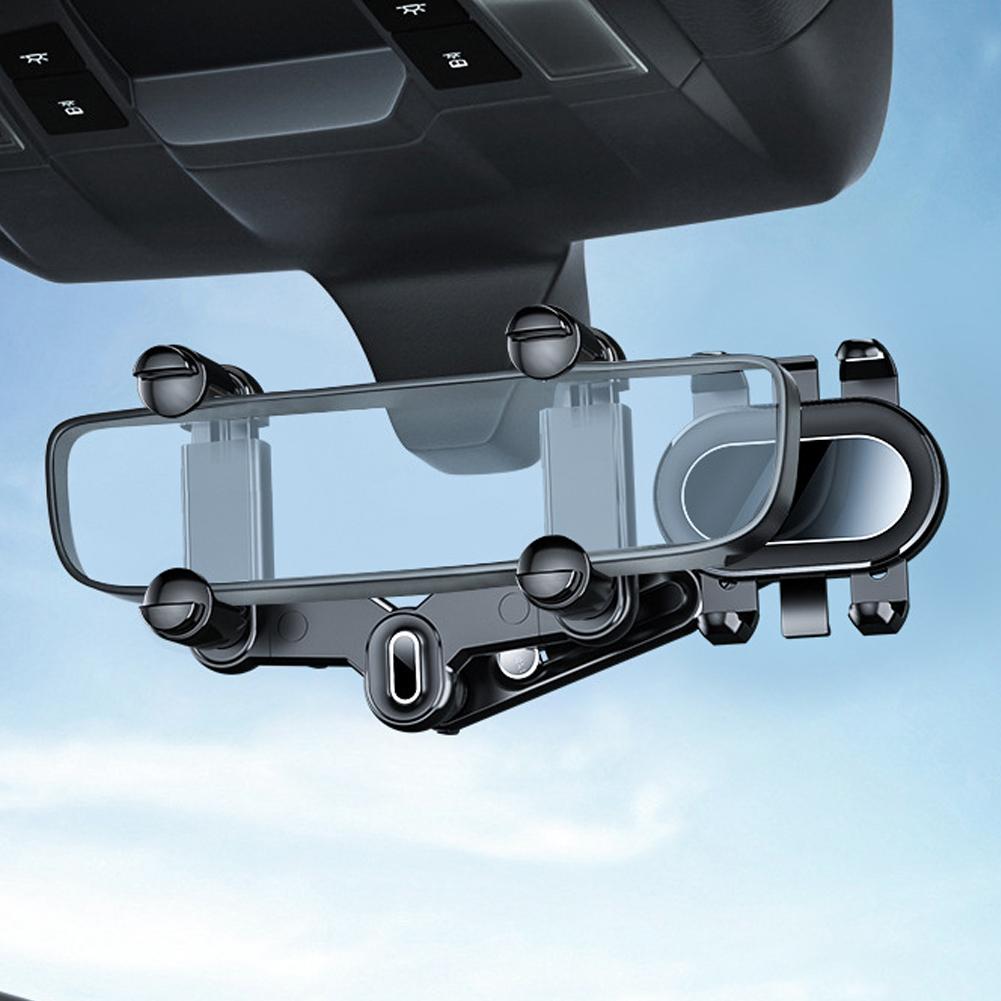 Snap-on Teleskopische Autotelefonhalterung Auto Innenraum Rückspiegel GPS Handyhalterung Einziehbar Fahrrekorder Halterung