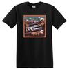 Vintage Muscle Car Adventure Mountain T Shirt Graphic Tee for Car Lovers