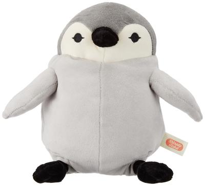 Shinada Global Mochi Series Mochipen Child Gray (M) 14 X 14 X 22 Cm Plush Penguin Animal MOPE-0230G