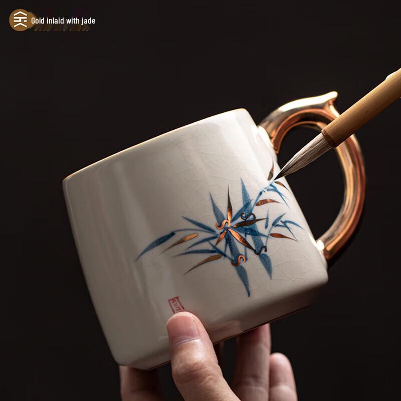 Ru Kiln Ceramic Office Cup