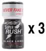 Super Rush Black Label 10ml X3 - BGP Leather Cleaner - Cheap / Packs