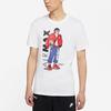 Nike Sportswear Graphic Print Short-Sleeve Crewneck T-Shirt Men Tops White DB6158-100