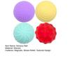 4Pcs/Set Magnetic Sensory Ball Fidget Toy Stress Relief Textured Ball Quiet Home Office Work Decompression Gadgets Stocking Suffers