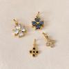 eManco Stainless Steel Shiny Zirconia Charms Can Making Ladies Earrings Necklace Bracelet 48 Hour