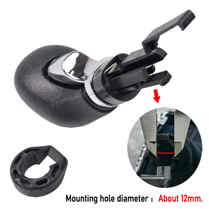 Manual 5 6 Speed Gear Stick Shift Knob Lever Head Handball with Leather Boot For Buick Excelle GT/XT 2009-2014 For OPEL ASTRA