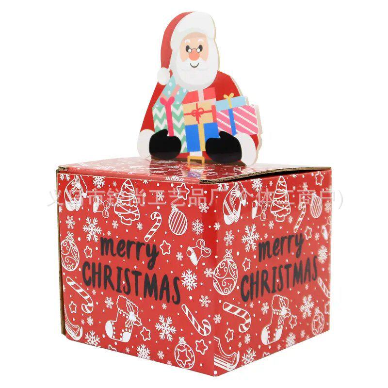 Festive Christmas Surprise Box in Corrugated Packaging