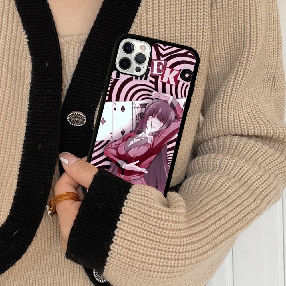 Kakegurui Phone Case Silicone PC+TPU For For iPhone 11 12 13 14 15 16 Plus Pro Max Cover