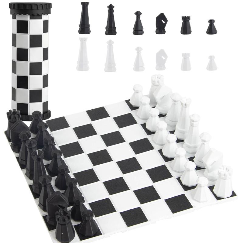 

2 in 1 Chess Games Board Folding Chess Gomoku Portable Travel Chessboard Board Game Sets Kid Home Outdoor Social Interaction Toy
