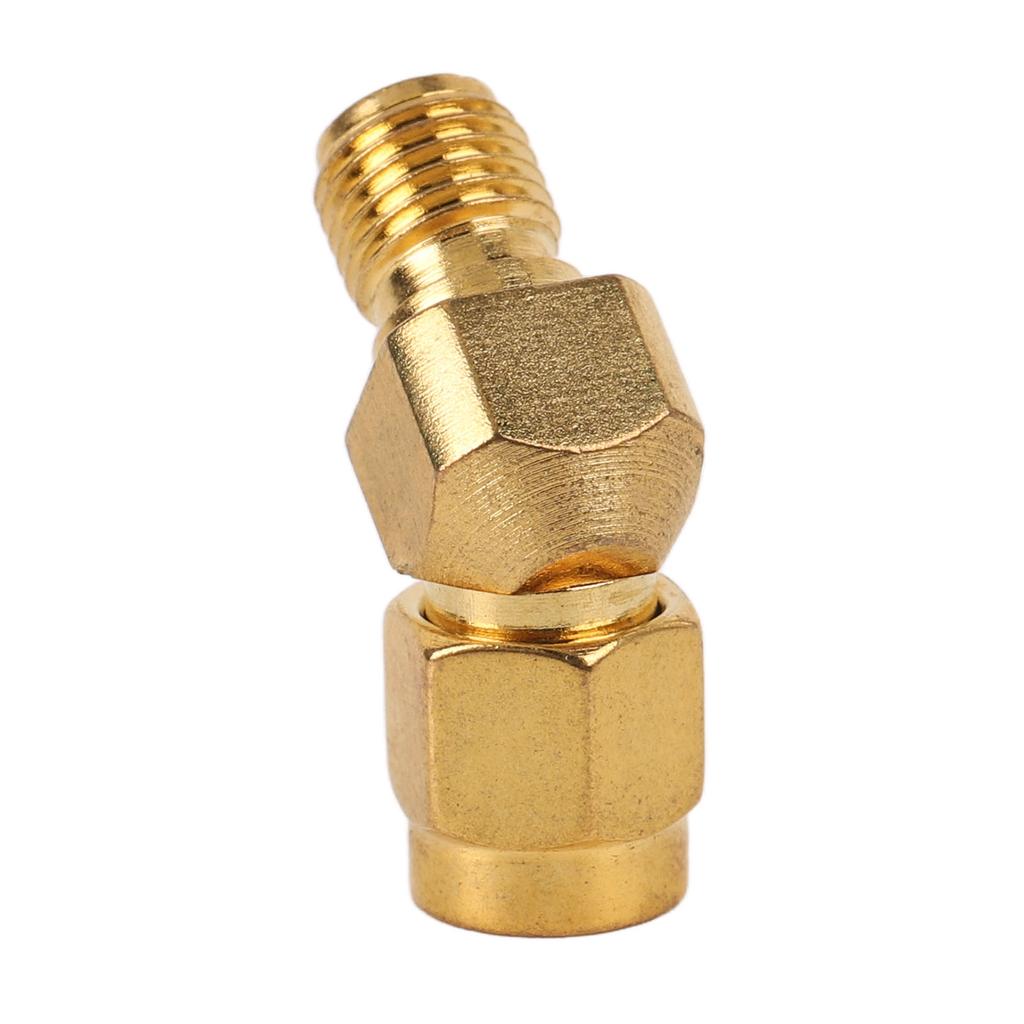SMA 45 Degrees  Male To Female Connector Wide Frequency Band Stable Male To Female Connector for Antenna