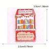 Scholastic I Would Rather Participate in Book Fairs with Brooch Reading Enthusiasts Enamel Badges