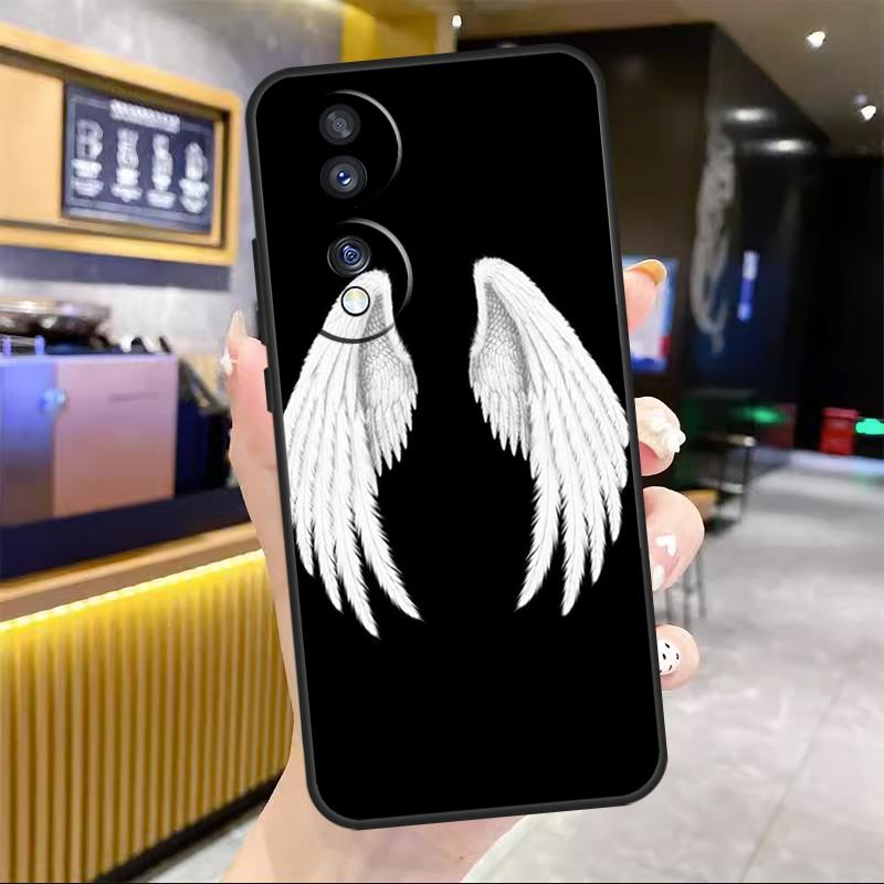 Wings Angel Devil For Honor Magic 6 7 8 Pro Case For Honor 90 70 50 Lite 400 200 X8c X8b X9a X9b X9c X9d Win RT