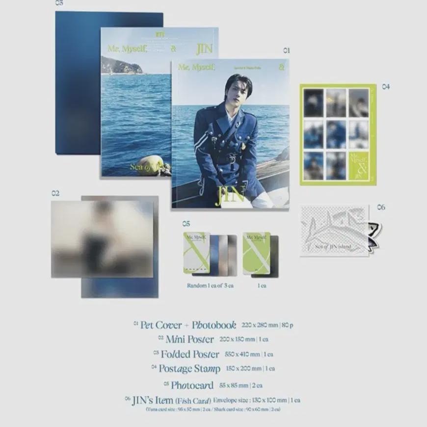 

Seokjin Photobook Sea Of Jin Photocard Bulletproof Bts Dear Nut Happy