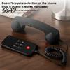 Vintage Style Handset Retro Phone for Mobile Phones, Type-C Wired Handheld Unique Gadget Calls Cell Receiver with Microphone Calls, Meetings,