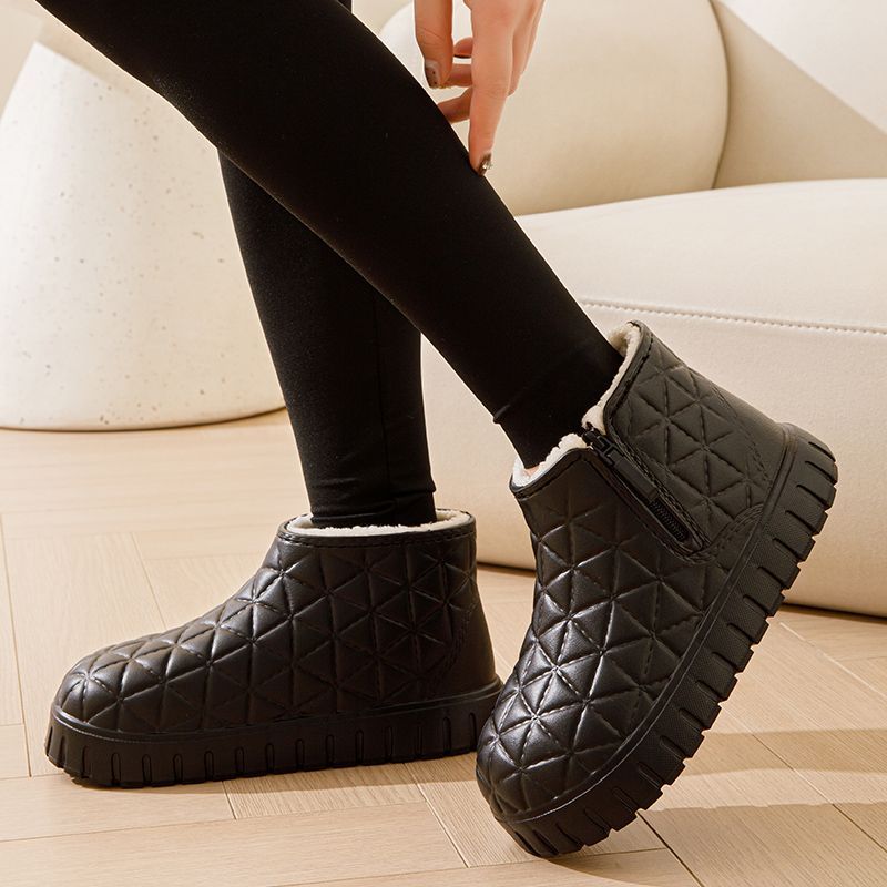 Winter Waterproof Plush Platform Ladies Shoes Warm Non Slip High Quality Ankle Goth 2025 Novelty Y2k Hot Sale Women's Snow Boots