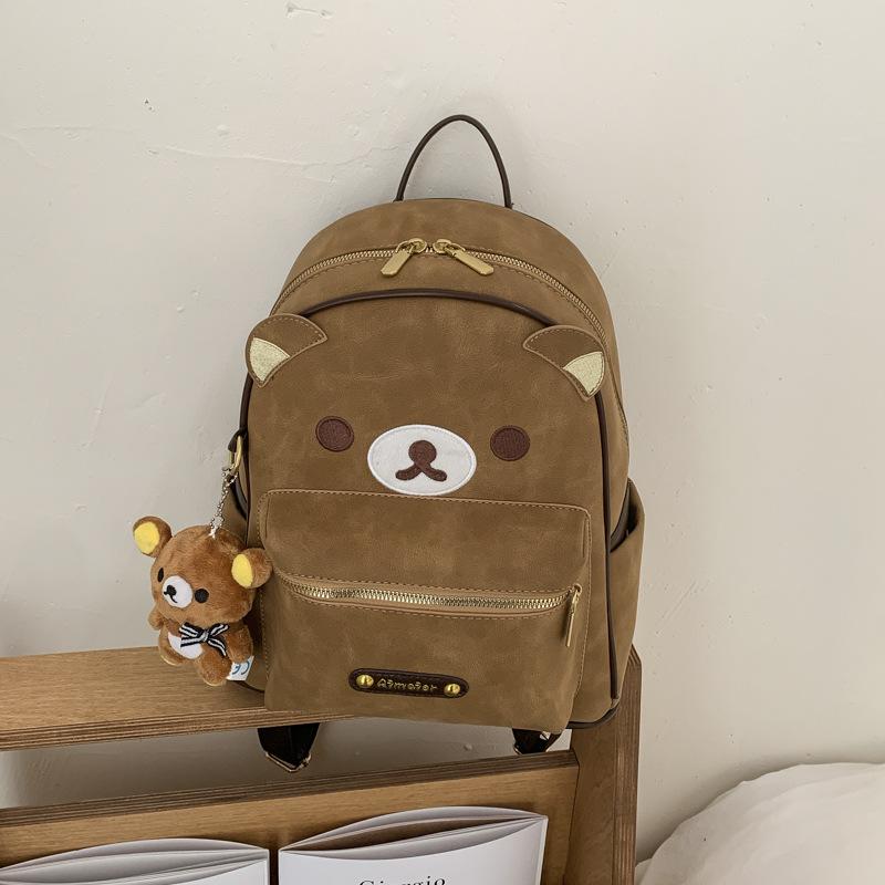 Schoolbag Japanese cute bear backpack children travel travel bag school bag backpack boy elementary school cartoon bag tide
