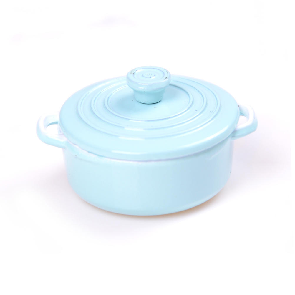 1:12 Puppenhaus Mini Topf Kessel Puppenhaus Zubehör Spielen Küche Spielzeug