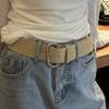 Casual Suede Leather Wide Belt Retro Waist Strap New Pin Buckle Waistband  Women