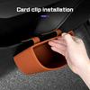 AAAOT1 For BMW M M3 M5 E36 E39 E46 E60 E90 E91 E92 F15 F30 X1X3 X5 Leather Car Storage Box Portable Door Hanging Bin,Backrest Trash can