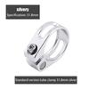 1PC 28.6/31.8/34.9MM Aluminum Alloy Bicycle Seat Tube Clamp Quick Release Seat Tube Clip Road Bike Seatpost Clamp Bike Accessori