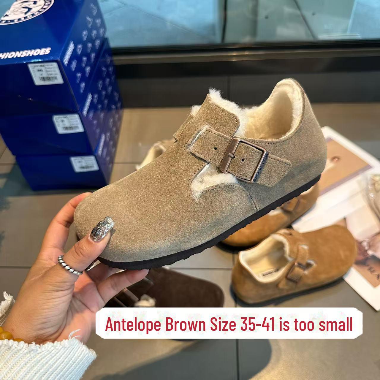 

Женские мокасины из натуральной коровьей кожи с шерстяной подкладкой - Winter Comfort 38