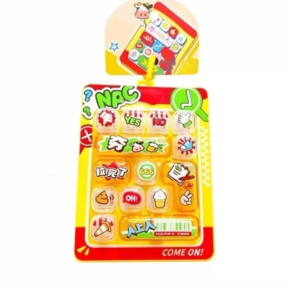 Creative Vertical Keyboard Key Pendant Mini Keyboard Decompression Toy Keyboard Toy Party Favors