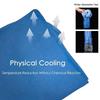 Summer Cooling Vest Comfortable Ice Vest Reusable Ice Cooling Vest Adjustable for Cycling Running Outdoor Sports for Hot Weather