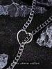 1 Stück Ein Sexy Herzketten-Choker, Sexy Dessous-Accessoire, Damen Herz Zug Halsring, Mehrschichtige Quasten Halskette