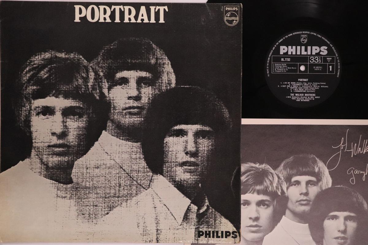 LP Record WALKER BROTHERS Portrait BL7732 PHILIPS 1966 UK Rock Used