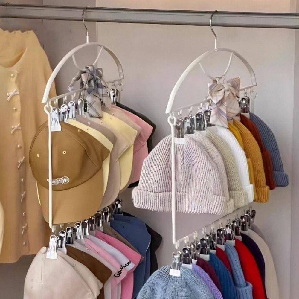 Large Capacity Socks Drying Rack 18 Clips Multi-clip Sock Drying Hanger  Household
