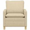 Cream Sofa 76 x 81 x 87.5 cm Fabric