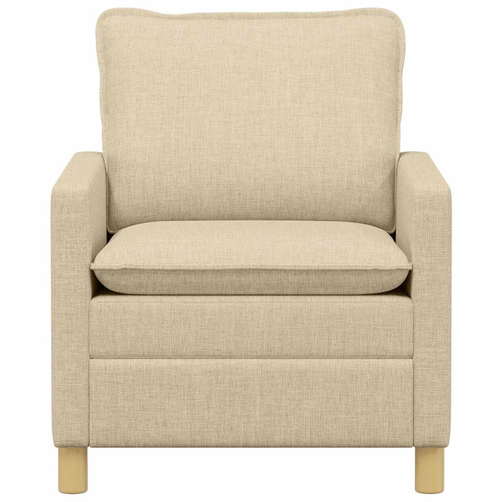 Cream Sofa 76 x 81 x 87.5 cm Fabric
