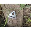 10Pcs 25mm Stainless Steel Outdoor Tent Canopy Triangle Buckle Hook Wind Rope Buckle Rope Sunshade Buckle Hook Adjustment Fixing