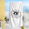 Isle Man Tt Beach Towel High Absorbency & Quick-Dry Comfortable Lightweight Suitable for Swimming, Gym, Camping, Yoga Vacation