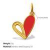 Fun Color Oil Drop Pendant Collection Fashion Love High Heels Crown Shape Jewelry Accessories