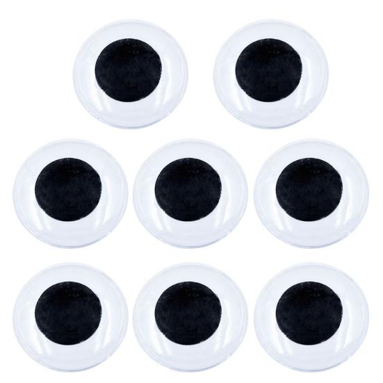 8 ks Halloweenské oči pro keře Velké Googly Eyes Samolepicí samolepka Halloween obří oči pro domácí kutily