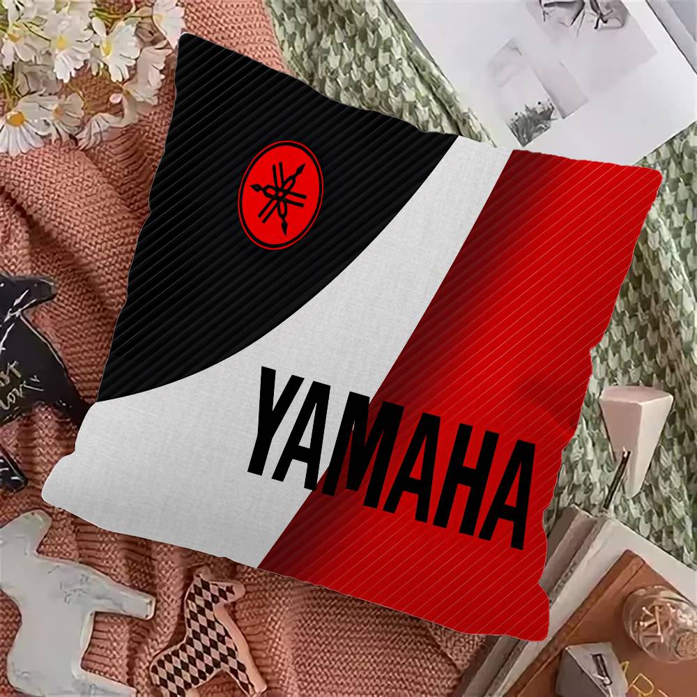

Y-YAMAHA Мотоцикл Наволочка мультяшный Подарок Чехол для подушки Спальня Дом Диван Стул Сиденье Декор чехол для подушки 12x12Inch