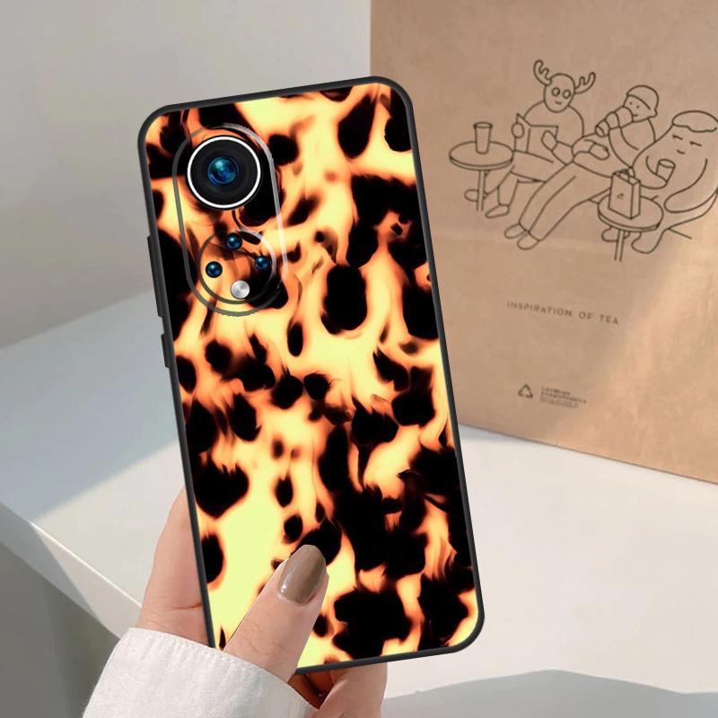 Vintage Tortoise Shell For Honor Magic 7 Lite 5 6 8 Pro Case For Honor 400 200 90 70 50 X8c X8b X9a X9b X9c X9d Win